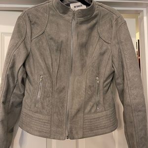 BB Dakota Gray Suede jacket